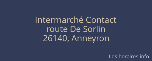 Intermarché Contact