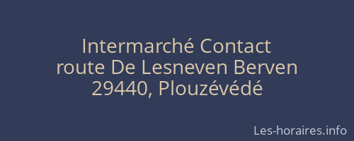 Intermarché Contact