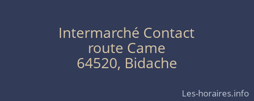Intermarché Contact