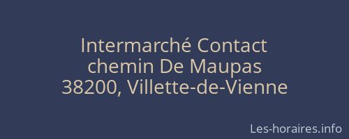 Intermarché Contact