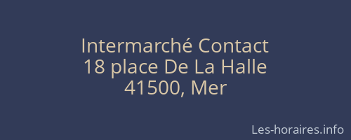 Intermarché Contact