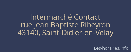Intermarché Contact