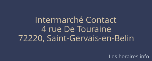 Intermarché Contact