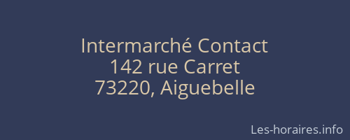Intermarché Contact