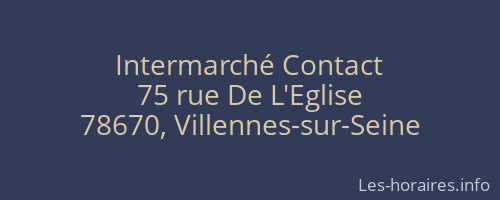 Intermarché Contact