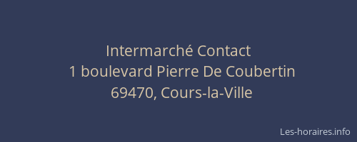 Intermarché Contact