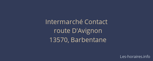 Intermarché Contact