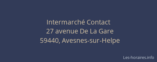 Intermarché Contact