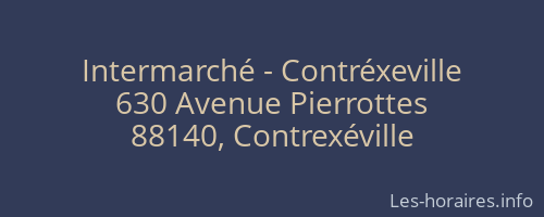 Intermarché - Contréxeville