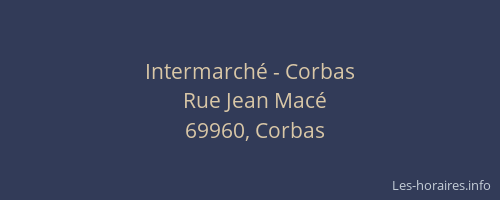Intermarché - Corbas