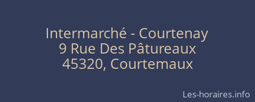 Intermarché - Courtenay
