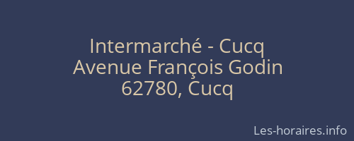 Intermarché - Cucq