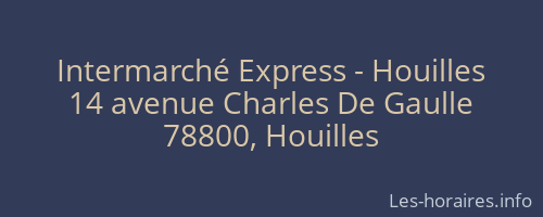 Intermarché Express - Houilles