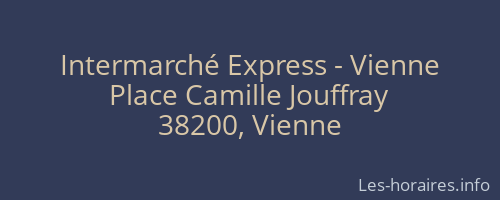 Intermarché Express - Vienne