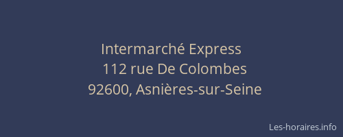 Intermarché Express