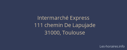 Intermarché Express
