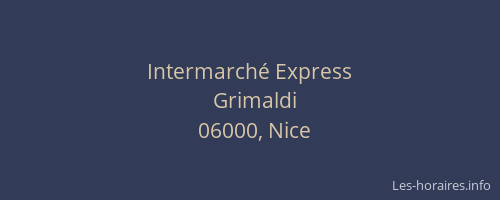 Intermarché Express