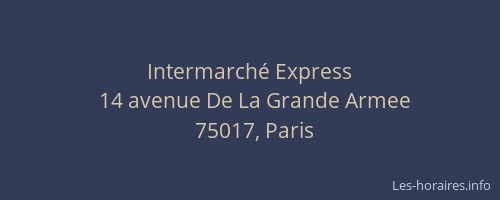 Intermarché Express