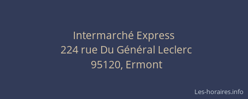 Intermarché Express