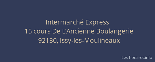 Intermarché Express