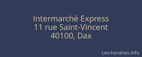 Intermarché Express