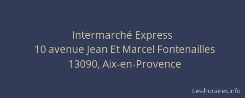 Intermarché Express