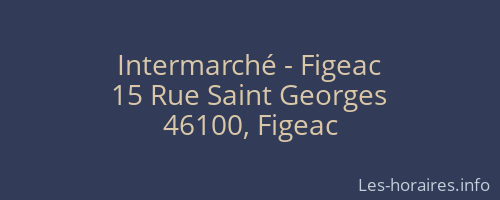 Intermarché - Figeac