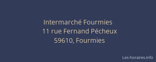 Intermarché Fourmies