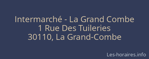 Intermarché - La Grand Combe