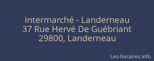 Intermarché - Landerneau