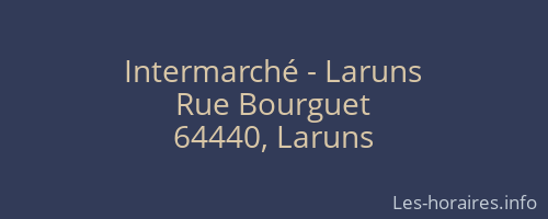 Intermarché - Laruns