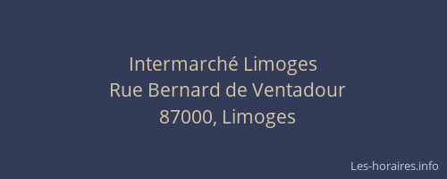 Intermarché Limoges