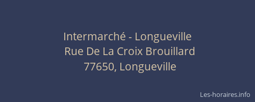 Intermarché - Longueville