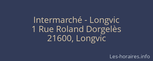 Intermarché - Longvic