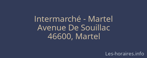 Intermarché - Martel
