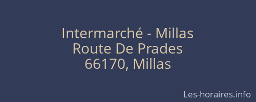 Intermarché - Millas