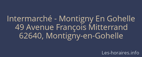 Intermarché - Montigny En Gohelle