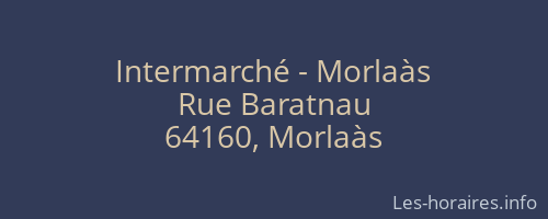 Intermarché - Morlaàs