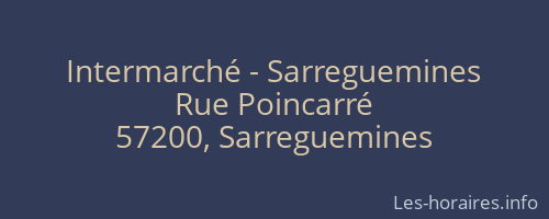 Intermarché - Sarreguemines