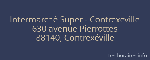 Intermarché Super - Contrexeville