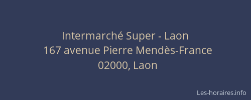 Intermarché Super - Laon