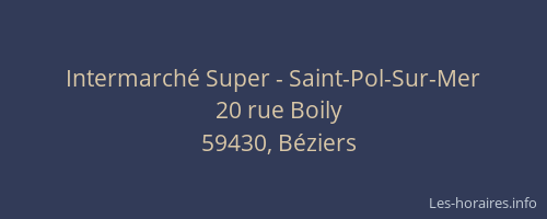 Intermarché Super - Saint-Pol-Sur-Mer