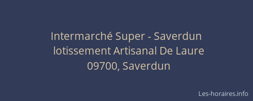 Intermarché Super - Saverdun