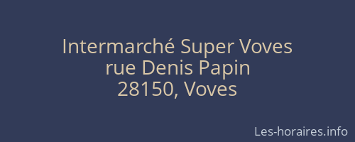 Intermarché Super Voves
