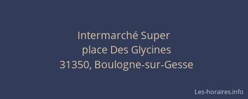 Intermarché Super