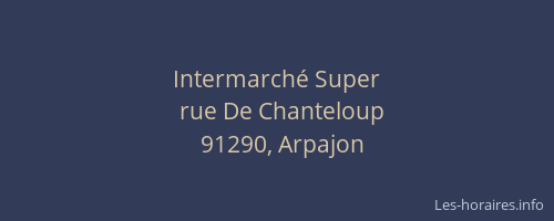 Intermarché Super