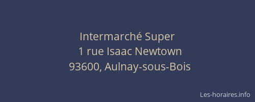 Intermarché Super