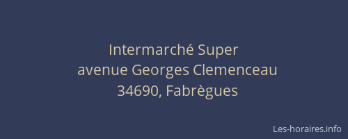Intermarché Super
