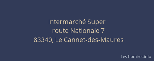 Intermarché Super