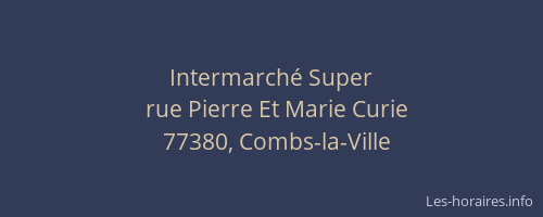Intermarché Super